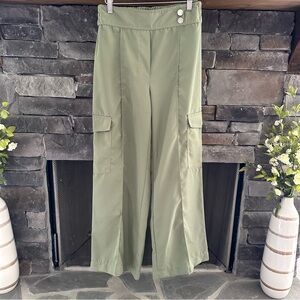 RD Style Green Wide Leg Pants